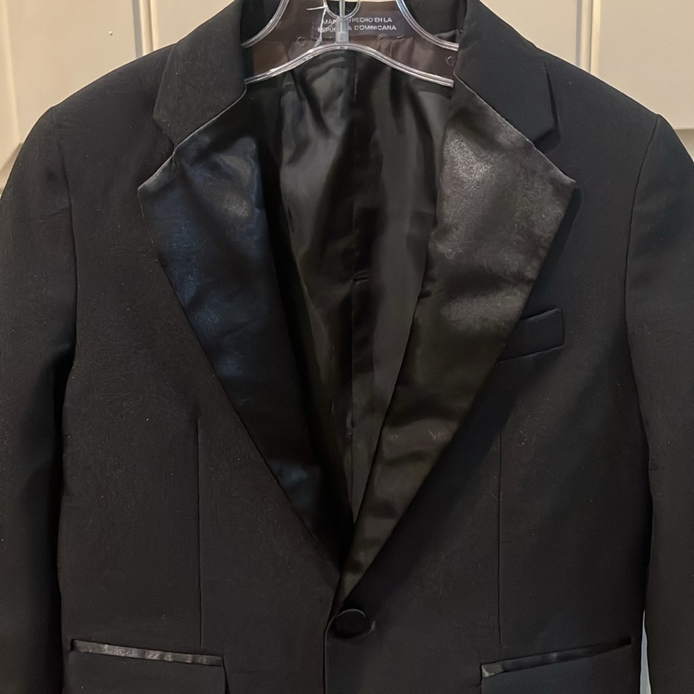 Nautica Black Formal Tuxedo Jacket size 6 boys